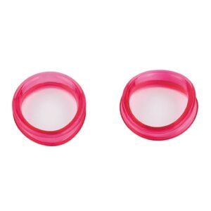 Czerwone wymienne ringi do nożyczek groomerskich, średnica wew. 22 mm - Ibanez