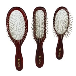 Szczotki groomerskie drewnianane Cepillos Suaves - Ibanez