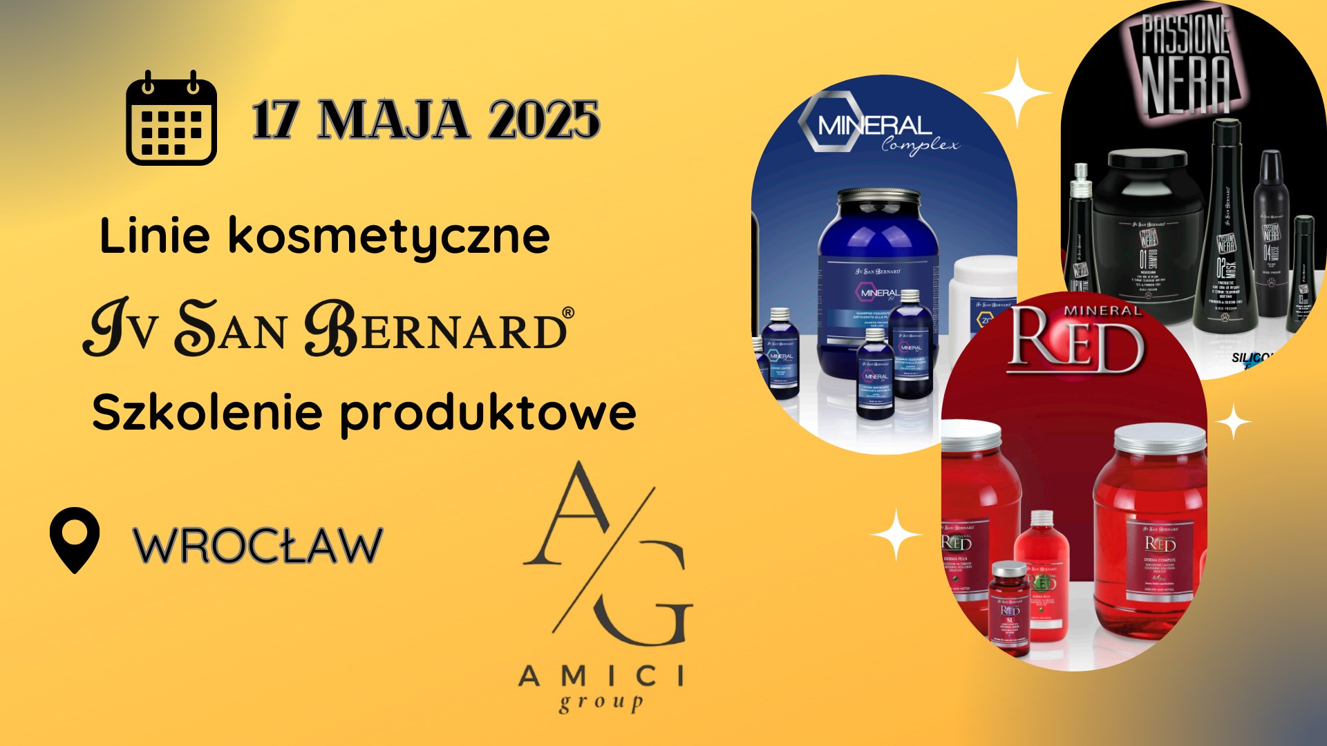 Linie kosmetyczne Iv San Bernard - szkolenie produkowe 05-2025