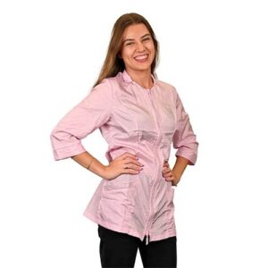 Bluza groomerska - różowa, Aleria - Tikima